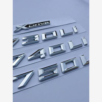 宝马7系改装车标730Li74