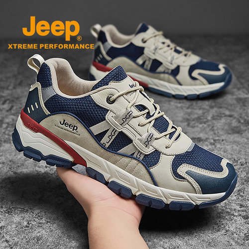 jeep夏季登山运动鞋男休闲旅游鞋