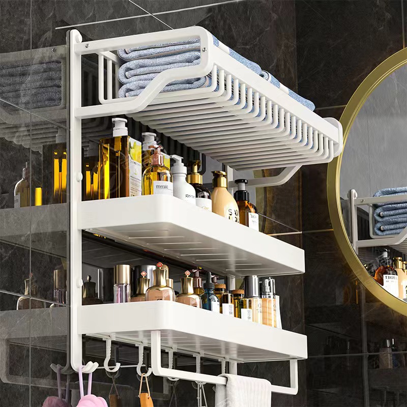 诺青现代太空铝双用多功能置物架