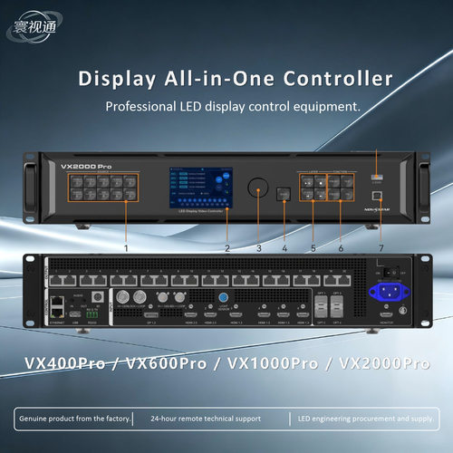 NOVA LED video processor controllers VX400Pro, VX600Pro
