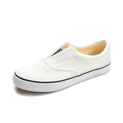 休闲鞋一脚蹬帆布鞋工作鞋