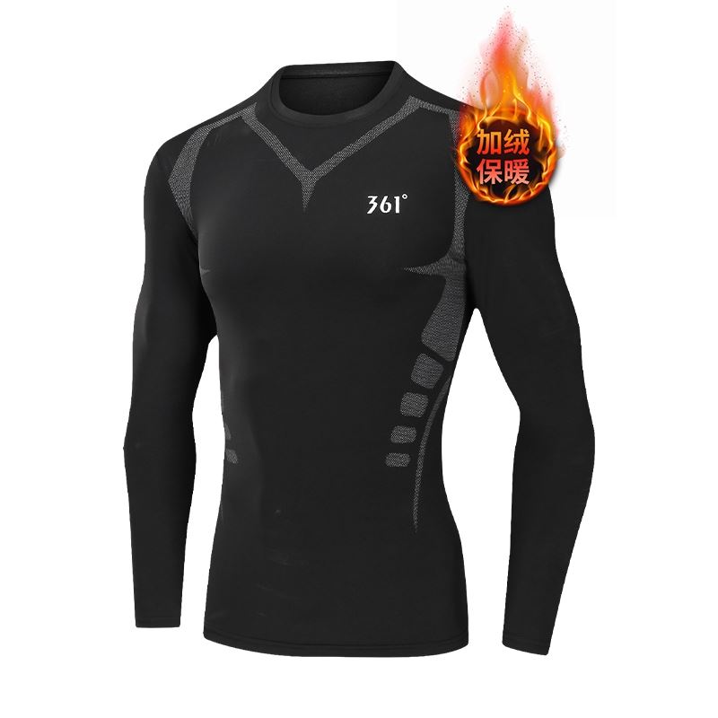 361度健身服男打底紧身速干长袖