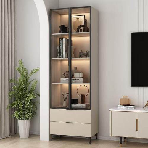 实木角柜墙角柜客厅落地转角柜置物收纳柜小户型书柜储物柜置物柜