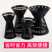 花中情 插花稳定器黑色桶花泥底座 箭筒剑筒包花神器花束内胆鲜花