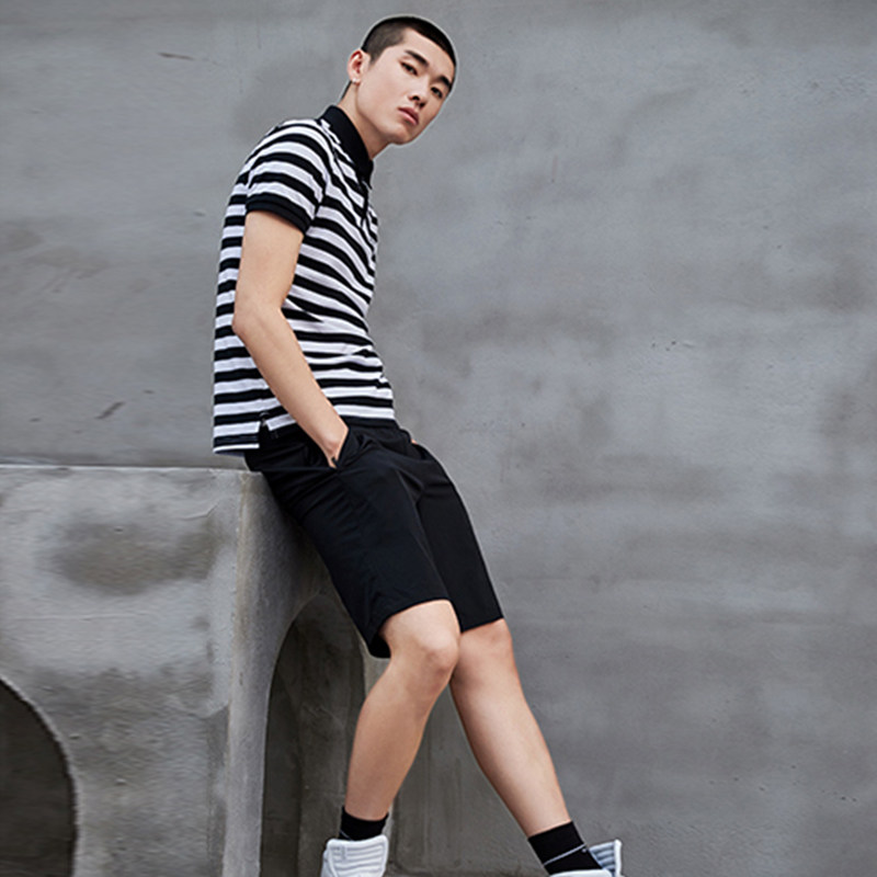 短裤男女明星款夏季冰丝运动速干五分休闲外穿宽松5分中裤潮流005