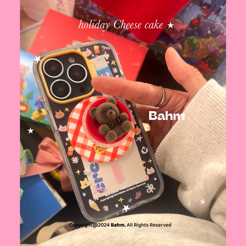 原创磨砂磁吸苹果可爱16promax