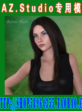 daz3d studio模型RO系列G3+G8发型合集(3M-291)