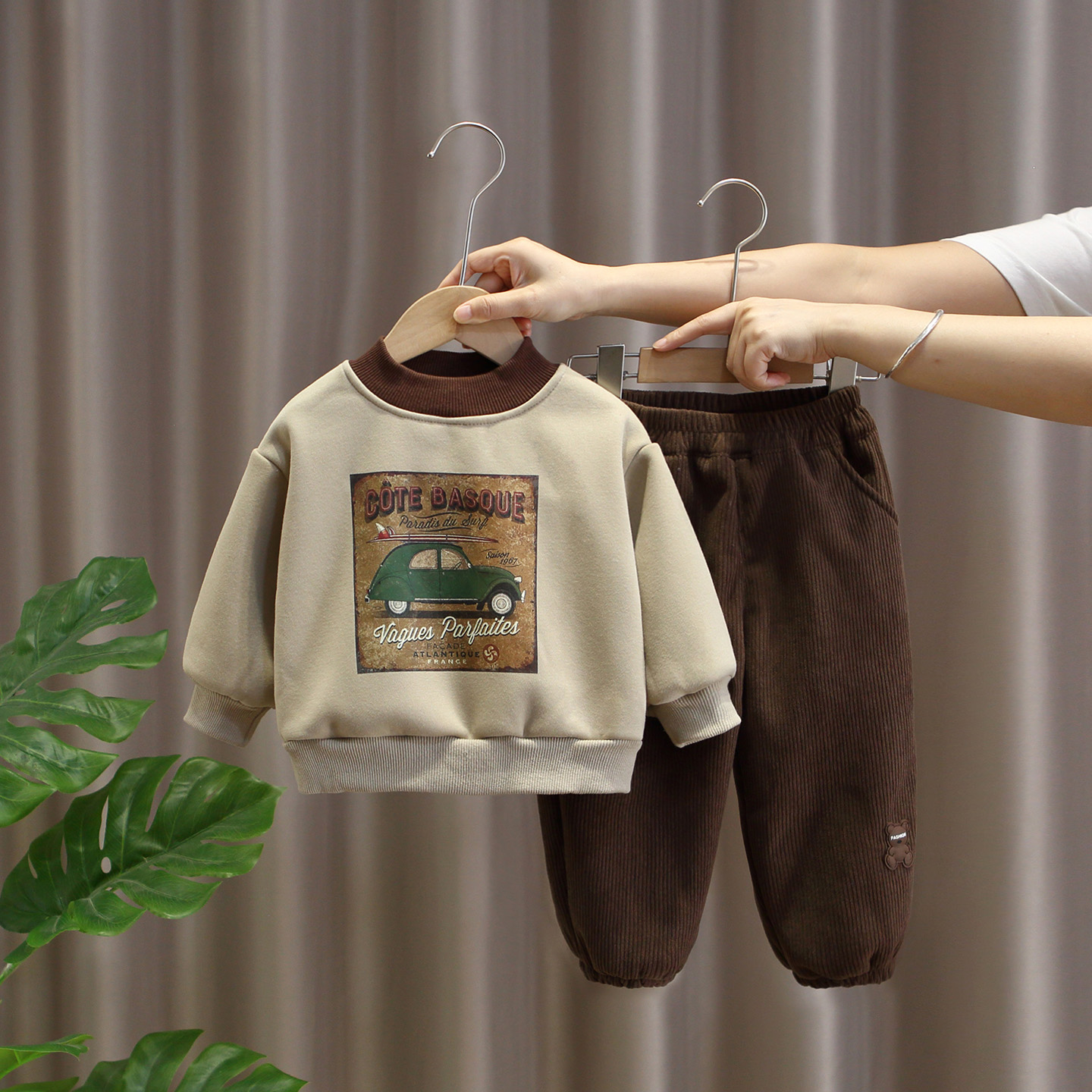 卫衣套装加厚2025新款秋冬洋气