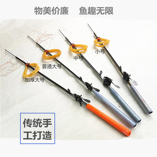 潜水鱼枪鱼皮筋叉叉泥鳅叉黄鳝射鱼器飞头自制抓鱼捕鱼工具箭头