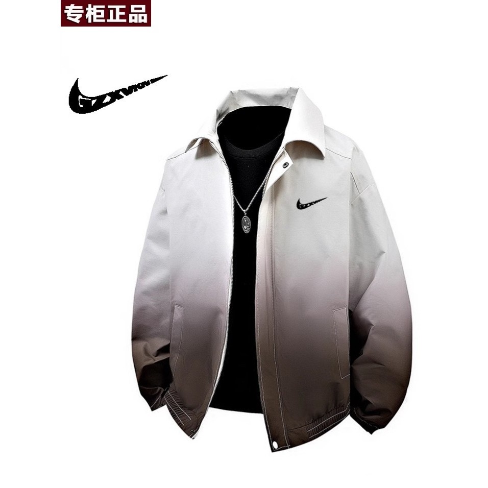 奥莱优选旗舰店京东2025新款潮牌POLO领外套春秋潮流翻领渐变色棒,男装,时尚防晒服,淘宝优惠券,粉丝福利购,淘宝优惠卷