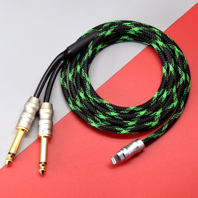 适用苹果Lightning转双6.5大二芯音频线typec转双6.35音箱连接线,影音电器,线材,淘宝优惠券,粉丝福利购,淘宝优惠卷