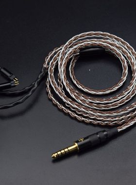 AAW A3H+ AXH ASH ACH 翡翠鸟 Halcyon 耳机升级线2.5 4.4平衡线