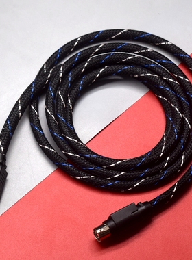 适用于漫步者N500 N300 R1700BT+ R1600TIII四芯主副音响连接线