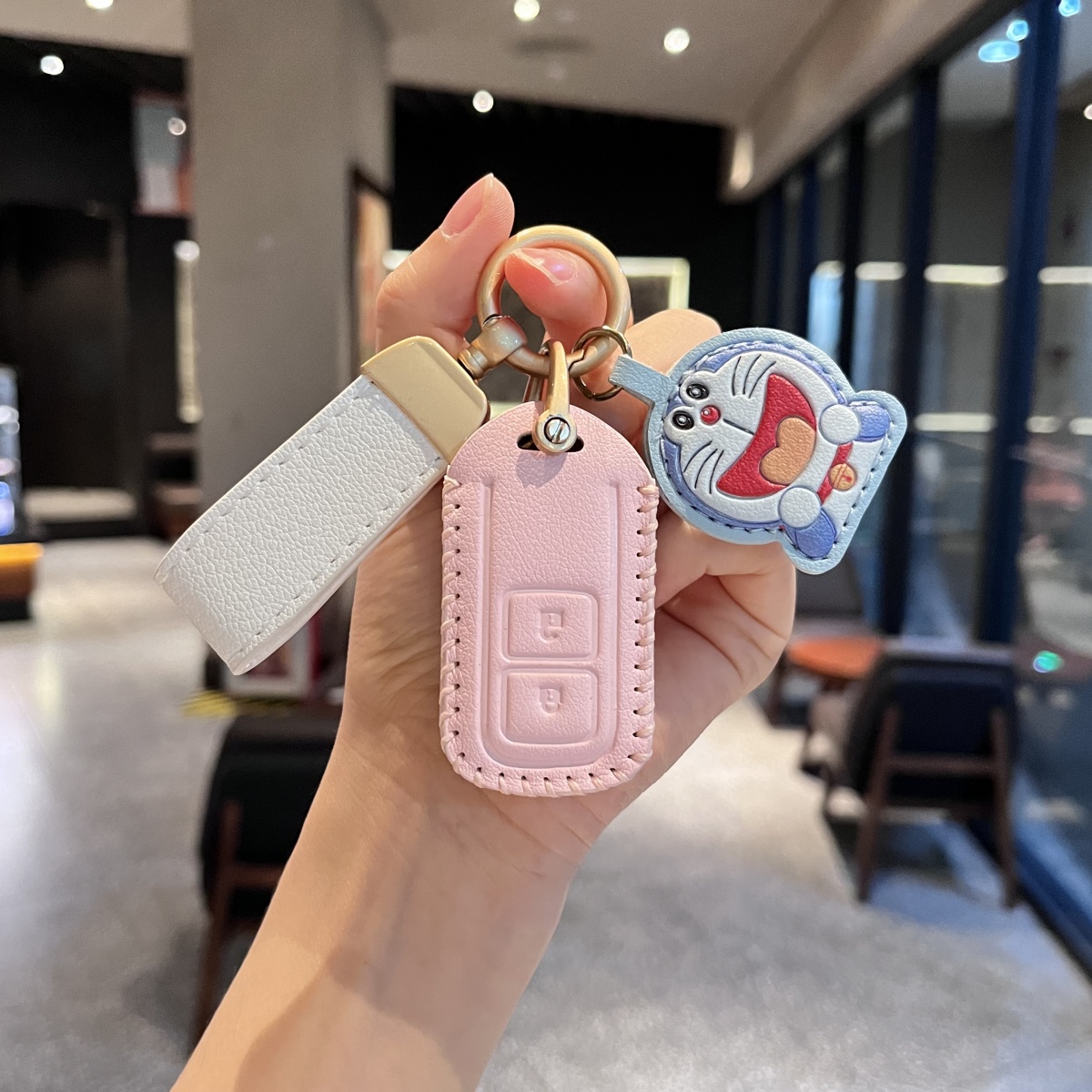 适用于丰田威驰钥匙套致炫x威驰fs致享改装汽车遥控锁匙包男女扣