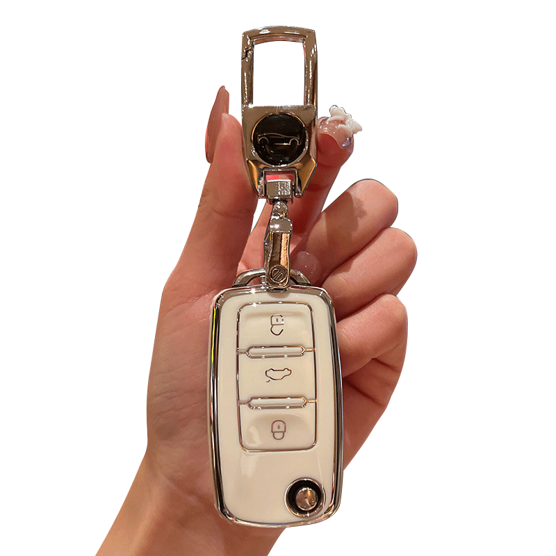 汽车后配改装钥匙套tpu刀锋款ds大师铁将军通用后配遥控器锁匙包