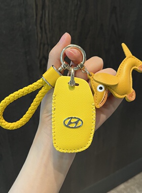 现代朗动钥匙套悦动胜达伊兰特瑞纳菲斯塔悦纳名图车专用包ix35扣