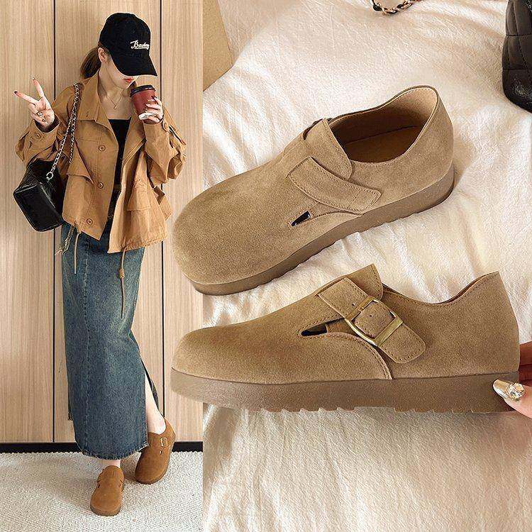 全包勃肯鞋女2026春秋新款软底博肯单鞋一脚蹬平底豆豆鞋0125e,女鞋,勃肯鞋/软木鞋,淘宝优惠券,粉丝福利购,淘宝优惠卷