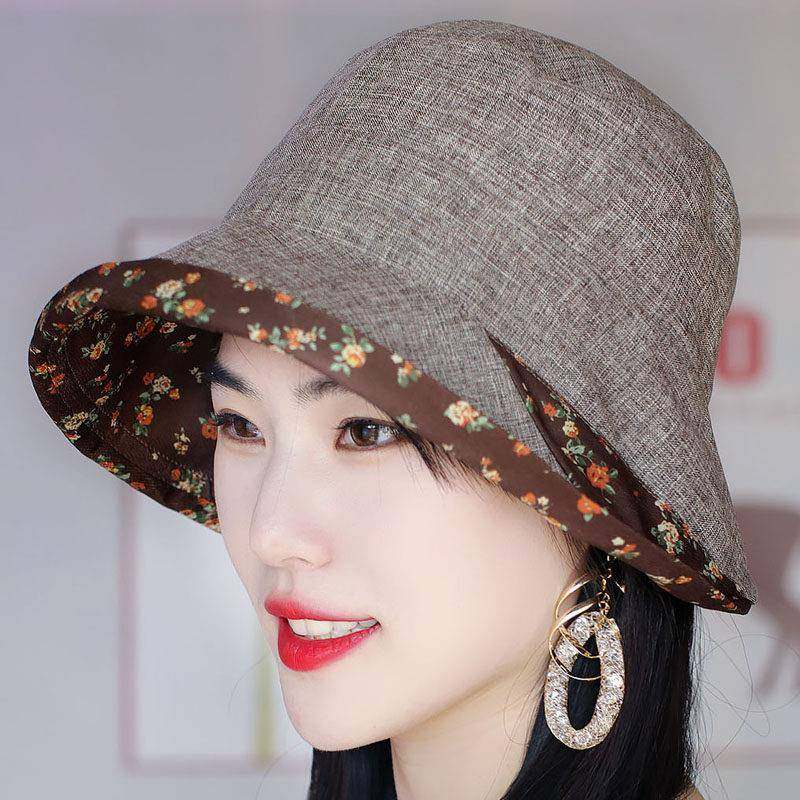 26年新款春夏帽子女帽碎花拼布渔夫帽盆帽薄款休闲帽防晒0118h,服饰配件/皮带/帽子/围巾,帽子,淘宝优惠券,粉丝福利购,淘宝优惠卷