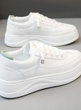 春秋季2026年新流行款不系鞋带的白鞋懒人不需要系鞋带0112n