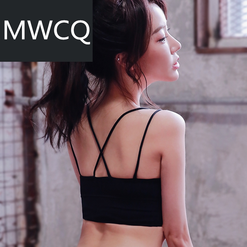 MWCQÐÔ¸Ðϸ´øÃÀ±³×¨ÒµÔ˶¯ÄÚÒÂÅܲ½ÑµÁ·¼õÕð½¡ÉíÎÄÐØËÙ¸ÉbarÆÕÀ