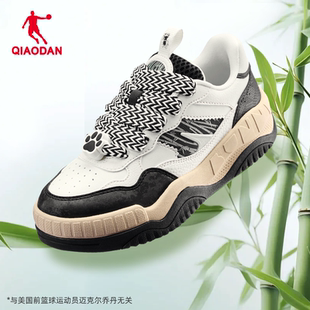 乔丹运动板鞋女款熊猫面包鞋潮流增高厚底通勤鞋休闲女子运动板鞋