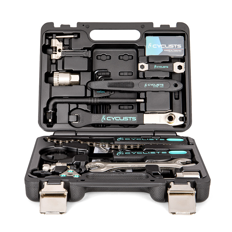 CYCLISTS自行车工具箱套装修车修理山地车工具盒组合工具套装K03