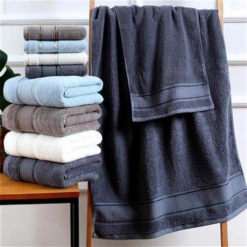3pcs towels Soft Bath towel cotton face towel 长绒棉浴巾毛巾