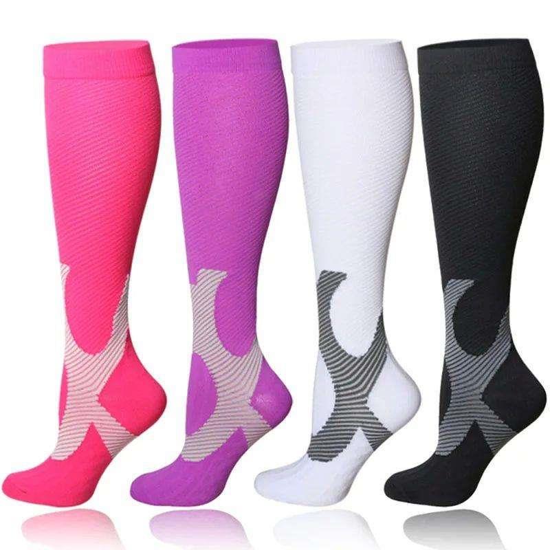 Nylon Silk Pressure Socks for Leggings Running Compression0