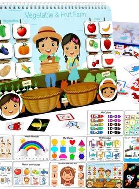 Quiet Book for Toddlers Montessori Interactive Toys Busy Boo