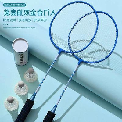 Badminton racket double racket set, free package双拍羽毛球拍