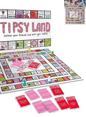 Party Funny Drinking Board Game Tipsyland for Adults Friends