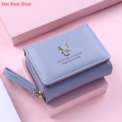 New Fashion Womens Wallet Short Women Coin Purse Wallets