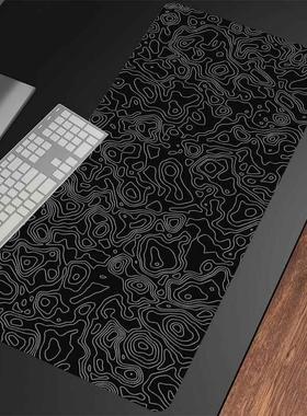 Black And White Mouse Pads Gaming Mousepad Gamer Mouse Mat K