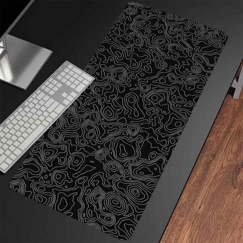 Black And White Mouse Pads Gaming Mousepad Gamer Mouse Mat K