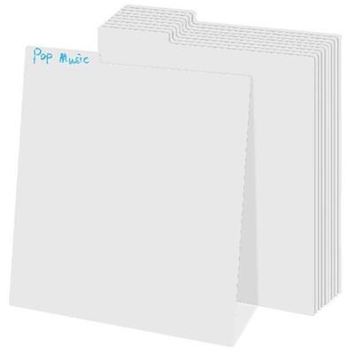 10 Pcs Dividing Line Record Separator Index Cards Pp