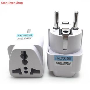 1pcs Universal EU Plug Adapter AU UK US To EU Euro AC Travel