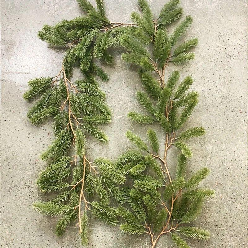 Artificial Green Plants New Year Christmas Garland Wrea