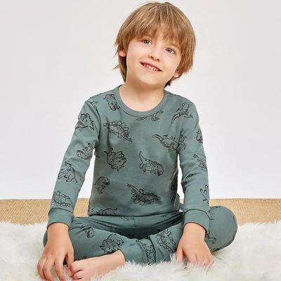Boys Girls Pajamas New Autumn Long Sleeved Childrens Clothi