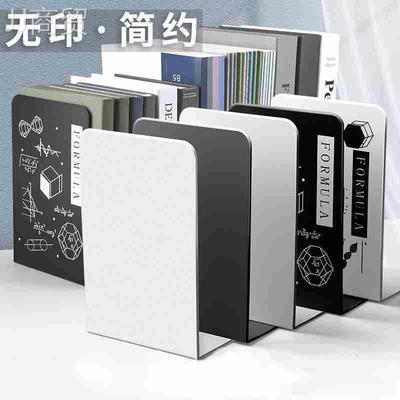 Lconcise style bookends desktop metal book stand金属书立书架