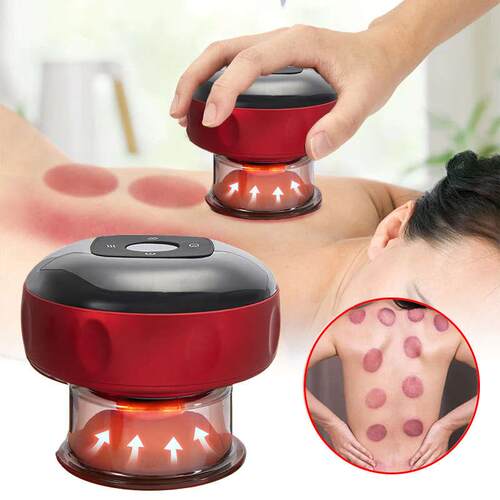 Electric Vacuum Cupping Massage Body Cups AntiCellulite The