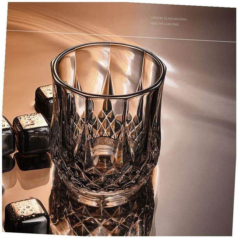 red wine set crystal whiskey glasses old fashioned glass cup