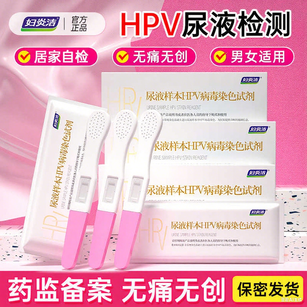 妇炎洁hpv尿液自检筛查男女通用