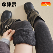 加长过膝袜子女秋冬款 长筒袜加绒加厚长腿冬天保暖护膝靴子大腿袜