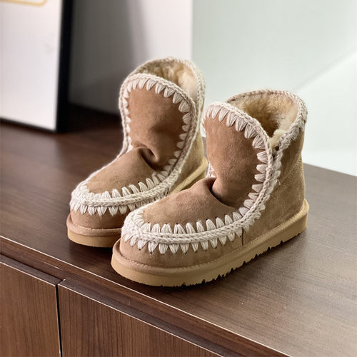 澳洲纯羊毛厚底时尚雪地靴女