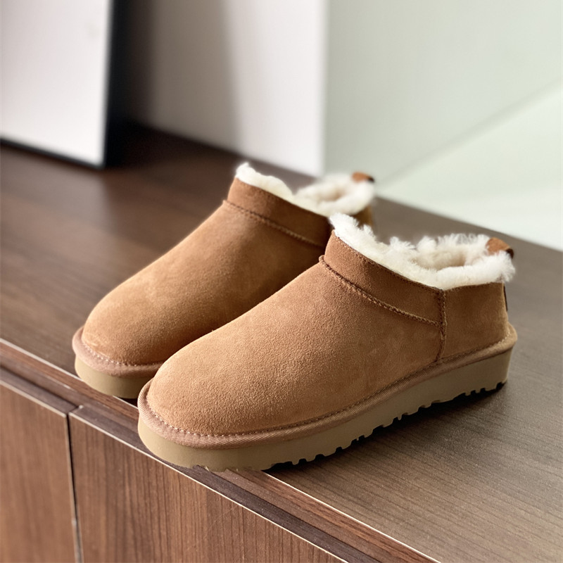 澳洲皮毛一体加厚纯羊毛雪地靴