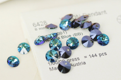 【6428/8mm/12mm】奥地利施家水晶/手工串珠/配件材料/手工diy