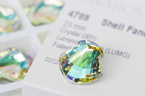 【4789/贝壳】奥地利水晶/施家水晶/手工diy半成品/4789贝壳/一颗