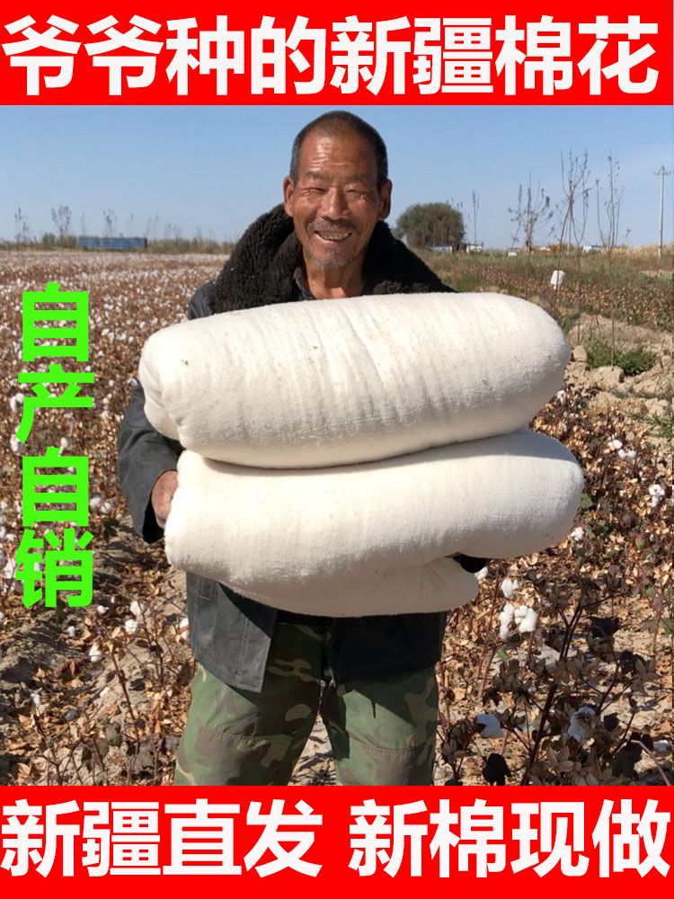 新疆长绒棉100%全棉学生棉花被
