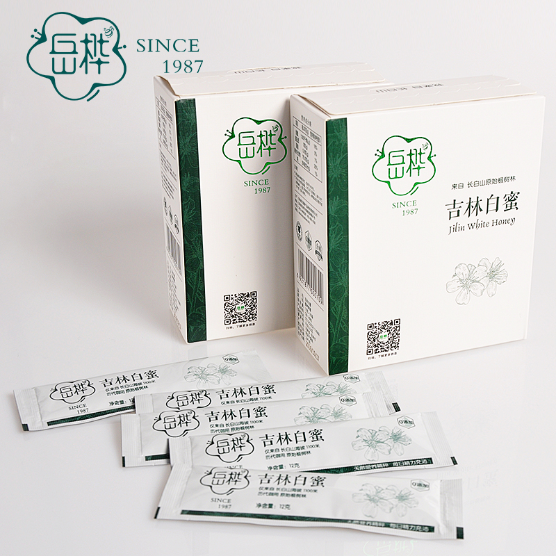 岳桦天然农家自产纯蜂蜜独立便携袋装小包装椴树蜂蜜240g买二送一