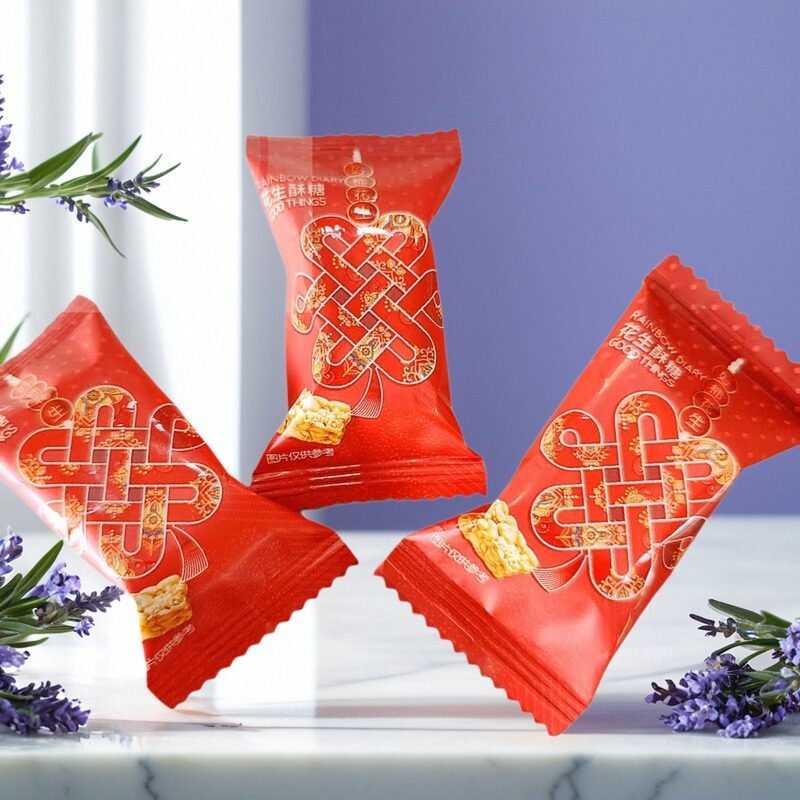 彩虹日记E127好柿花生酥糖新款